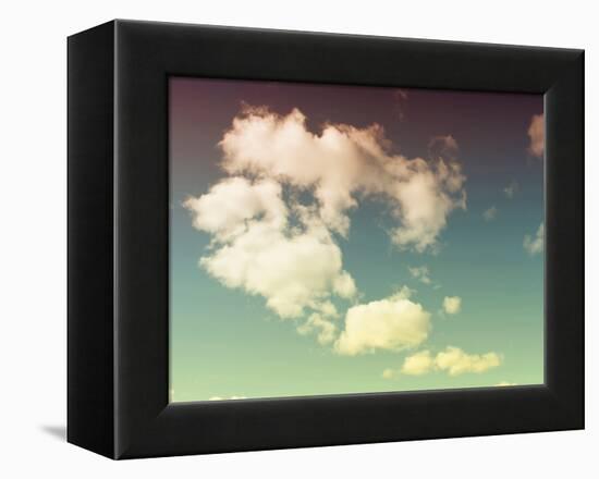 Cloud Formations-Savanah Plank-Framed Stretched Canvas