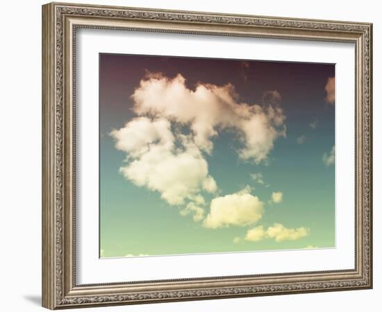 Cloud Formations-Savanah Plank-Framed Photo