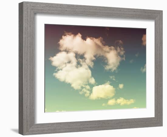 Cloud Formations-Savanah Plank-Framed Photo