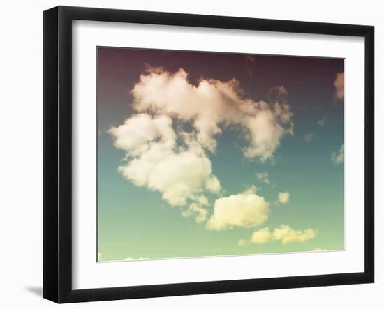 Cloud Formations-Savanah Plank-Framed Photo