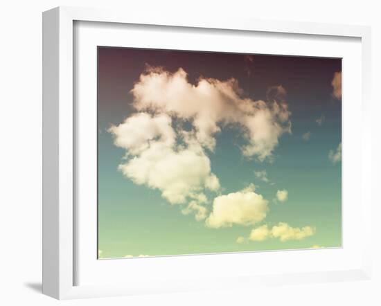 Cloud Formations-Savanah Plank-Framed Photo