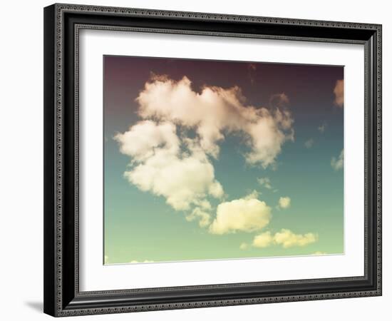 Cloud Formations-Savanah Plank-Framed Photo