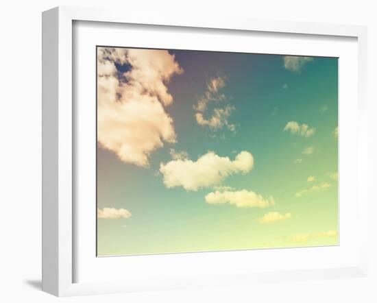 Cloud Formations-Savanah Plank-Framed Photo