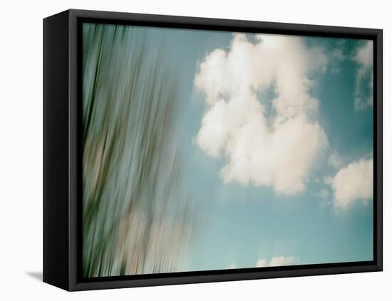 Cloud Formations-Savanah Plank-Framed Stretched Canvas