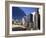 Cloud Gate sculpture in Millennium Park, Chicago, Illinois, USA-Alan Klehr-Framed Photographic Print