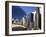 Cloud Gate sculpture in Millennium Park, Chicago, Illinois, USA-Alan Klehr-Framed Photographic Print