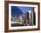 Cloud Gate sculpture in Millennium Park, Chicago, Illinois, USA-Alan Klehr-Framed Photographic Print