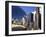 Cloud Gate sculpture in Millennium Park, Chicago, Illinois, USA-Alan Klehr-Framed Photographic Print