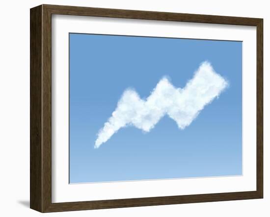 Cloud in the Form of Shape-Konrad B?k-Framed Photographic Print