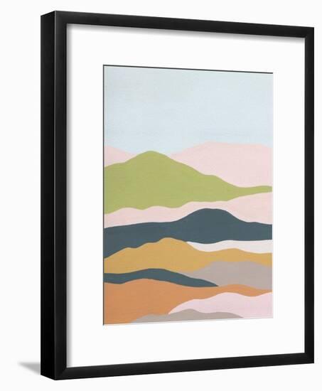 Cloud Layers I-Melissa Wang-Framed Premium Giclee Print