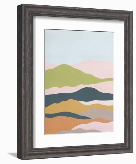 Cloud Layers I-Melissa Wang-Framed Art Print