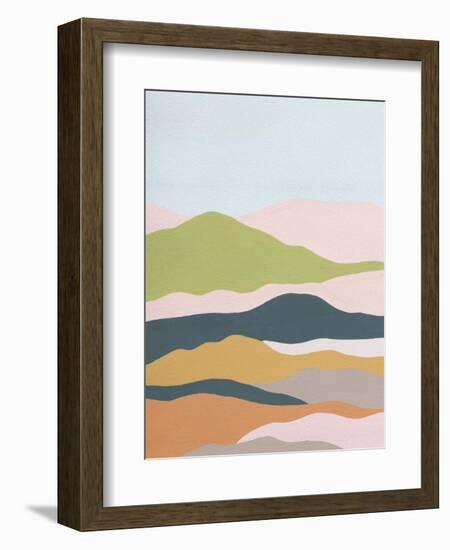 Cloud Layers I-Melissa Wang-Framed Art Print