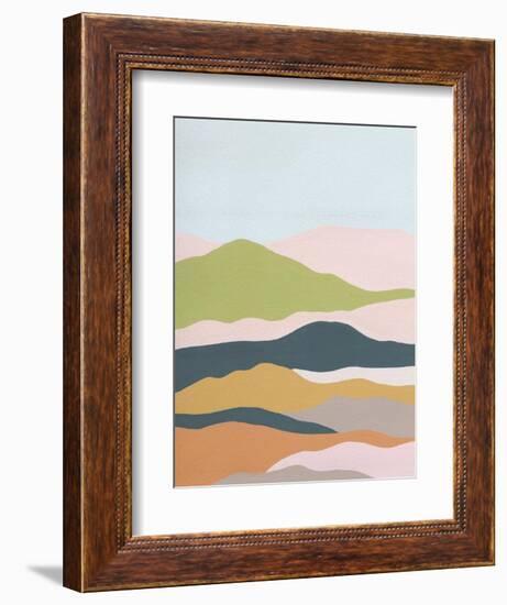 Cloud Layers I-Melissa Wang-Framed Art Print