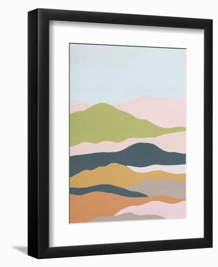 Cloud Layers I-Melissa Wang-Framed Art Print