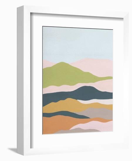 Cloud Layers I-Melissa Wang-Framed Art Print