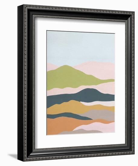 Cloud Layers I-Melissa Wang-Framed Art Print