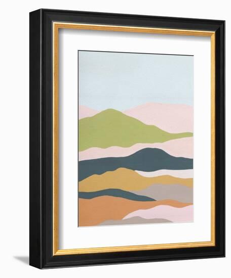 Cloud Layers I-Melissa Wang-Framed Art Print