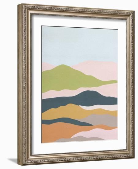 Cloud Layers I-Melissa Wang-Framed Art Print