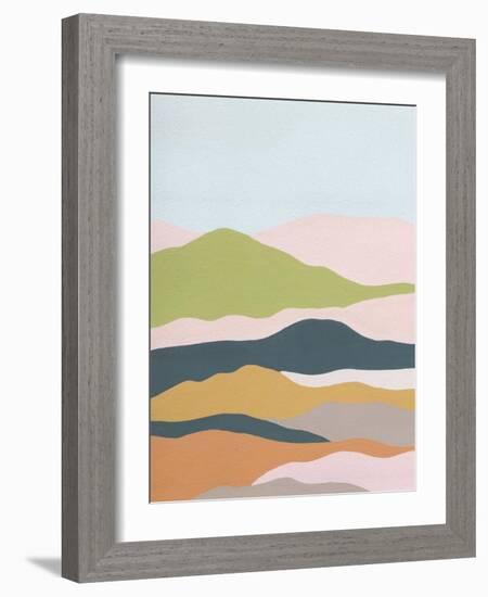 Cloud Layers I-Melissa Wang-Framed Art Print