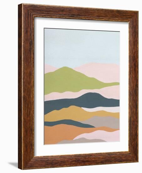 Cloud Layers I-Melissa Wang-Framed Art Print