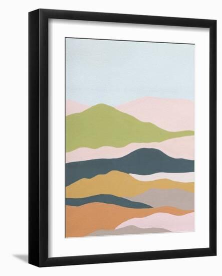 Cloud Layers I-Melissa Wang-Framed Art Print