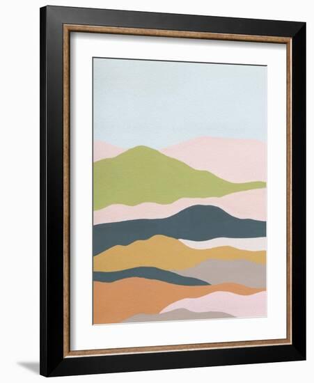 Cloud Layers I-Melissa Wang-Framed Art Print