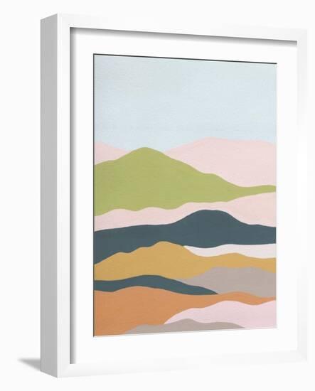 Cloud Layers I-Melissa Wang-Framed Art Print