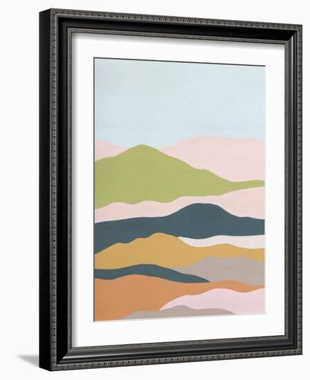 Cloud Layers I-Melissa Wang-Framed Art Print