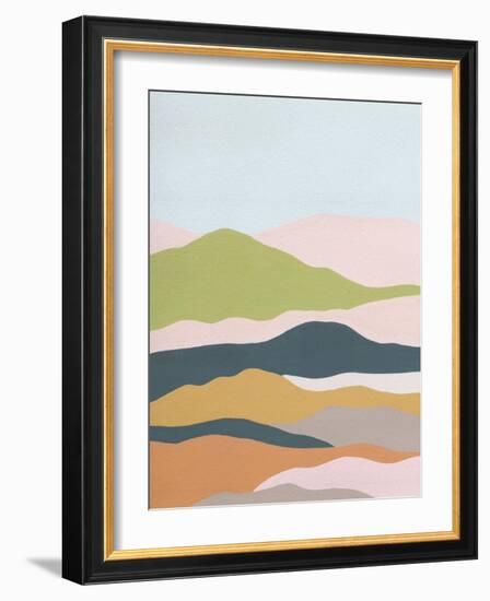 Cloud Layers I-Melissa Wang-Framed Art Print