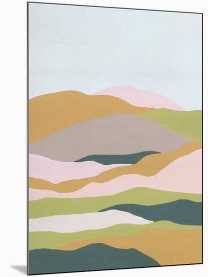 Cloud Layers II-Melissa Wang-Mounted Art Print