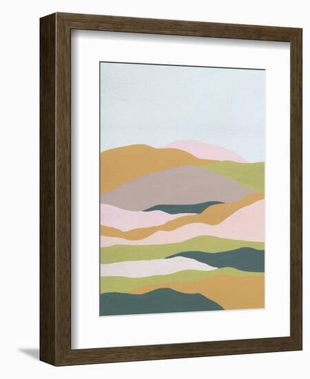 Cloud Layers II-Melissa Wang-Framed Premium Giclee Print