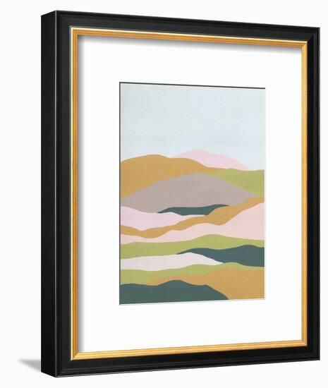 Cloud Layers II-Melissa Wang-Framed Art Print