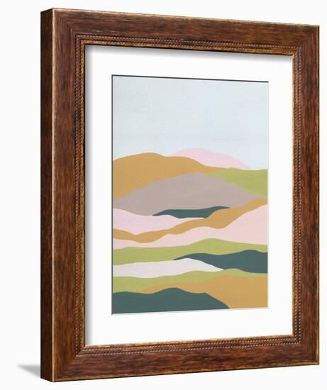 Cloud Layers II-Melissa Wang-Framed Art Print