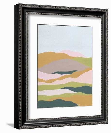 Cloud Layers II-Melissa Wang-Framed Art Print