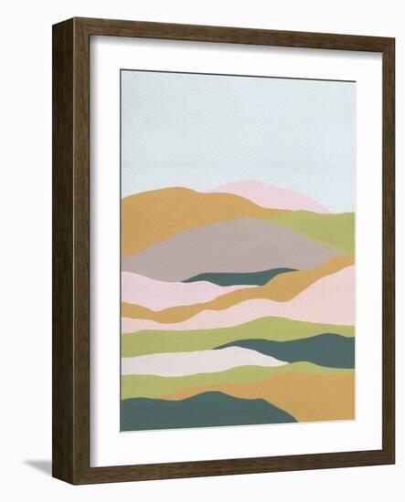 Cloud Layers II-Melissa Wang-Framed Art Print