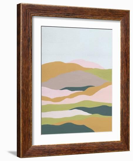 Cloud Layers II-Melissa Wang-Framed Art Print