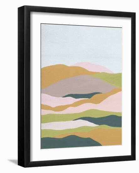 Cloud Layers II-Melissa Wang-Framed Art Print