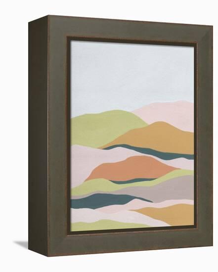 Cloud Layers III-Melissa Wang-Framed Stretched Canvas
