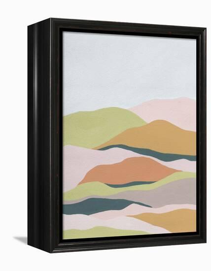 Cloud Layers III-Melissa Wang-Framed Stretched Canvas