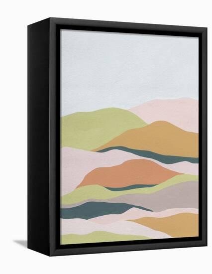 Cloud Layers III-Melissa Wang-Framed Stretched Canvas