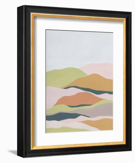 Cloud Layers III-Melissa Wang-Framed Art Print