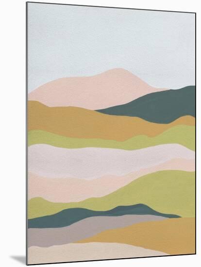 Cloud Layers IV-Melissa Wang-Mounted Art Print