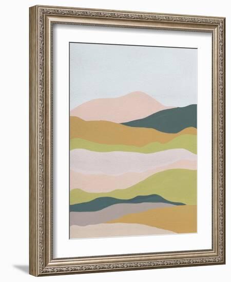 Cloud Layers IV-Melissa Wang-Framed Art Print
