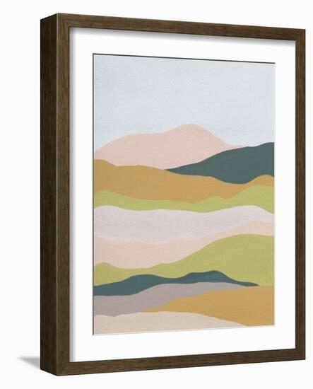 Cloud Layers IV-Melissa Wang-Framed Art Print