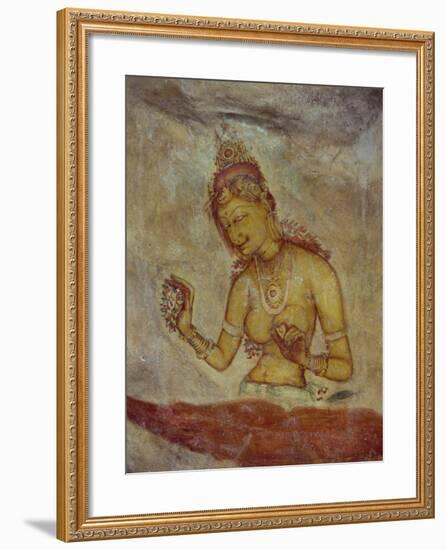 Cloud Maidens, Sigiriya, Sri Lanka-Harding Robert-Framed Photographic Print