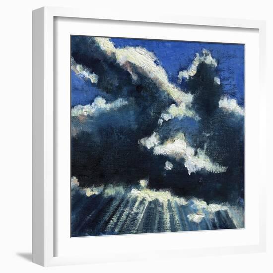 Cloud Miniature III, 2016,-Helen White-Framed Giclee Print