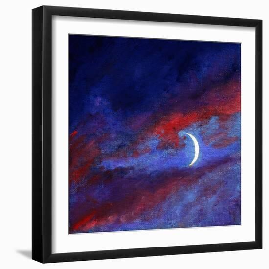 Cloud miniature V, 2016,-Helen White-Framed Giclee Print