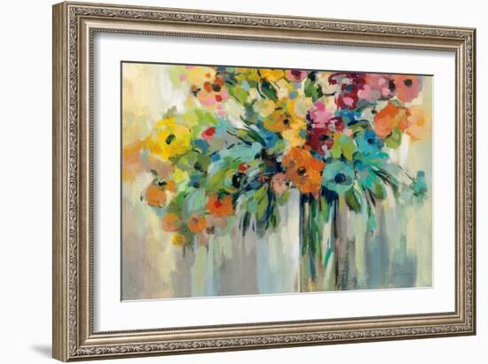 Cloud of Flowers-Silvia Vassileva-Framed Art Print