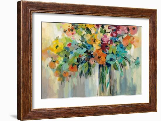 Cloud of Flowers-Silvia Vassileva-Framed Art Print