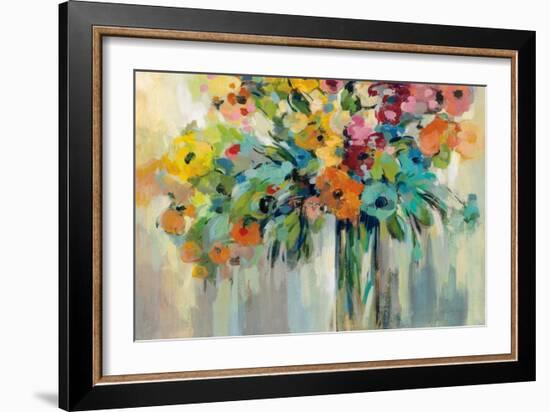 Cloud of Flowers-Silvia Vassileva-Framed Art Print